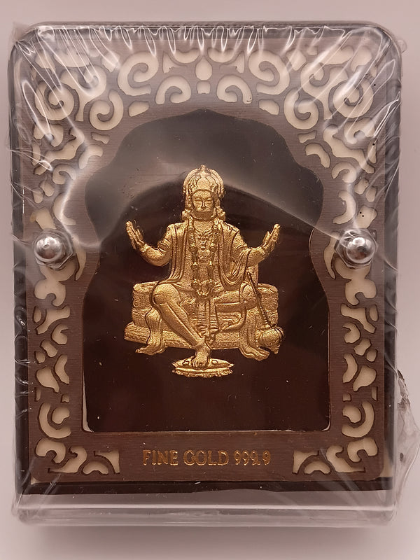 24KT Fine Gold Foil Hanumana