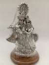 100% Pure Silver Radha krishna idol
