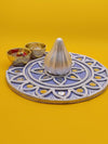 100% Pure Silver Modak with MDF Plate