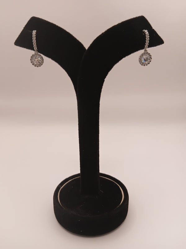 Starlight Crystal Drop Earring