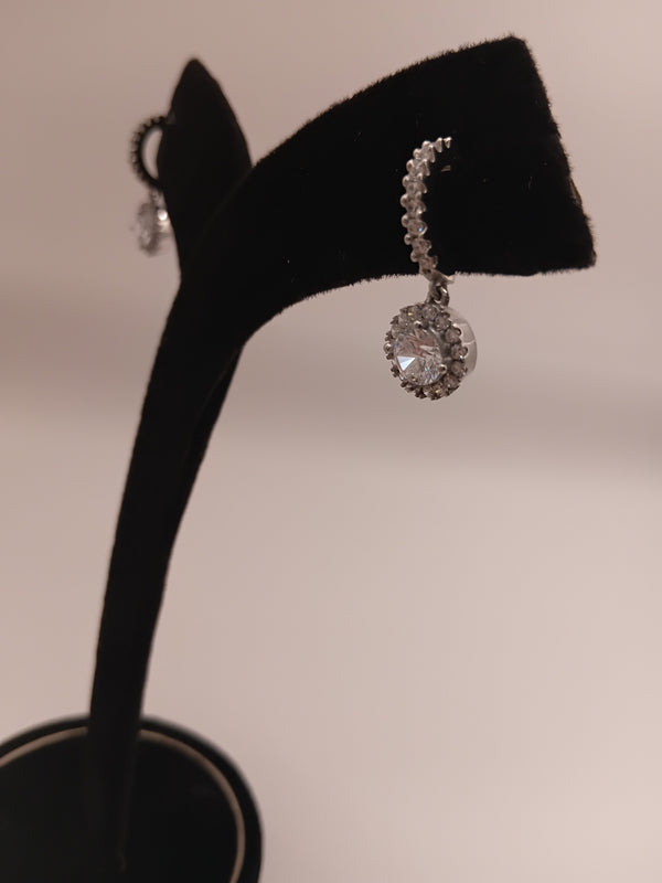 Starlight Crystal Drop Earring