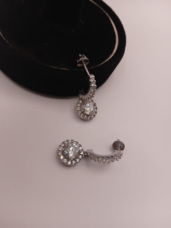 Starlight Crystal Drop Earring