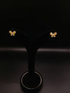 Golden Butterfly Stud Earring