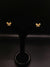 Golden Butterfly Stud Earring