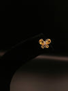 Golden Butterfly Stud Earring