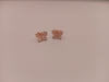 Rose Gold Butterfly Stud Earring
