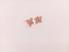 Rose Gold Butterfly Stud Earring