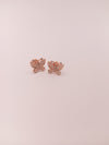 Rose Gold Butterfly Stud Earring