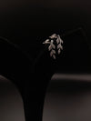 Elegant leafy stud earring