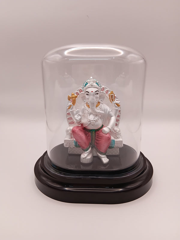 Emerald Brand 100% Pure Silver Ganesha Idol