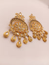 92.5 silver kundan earrings