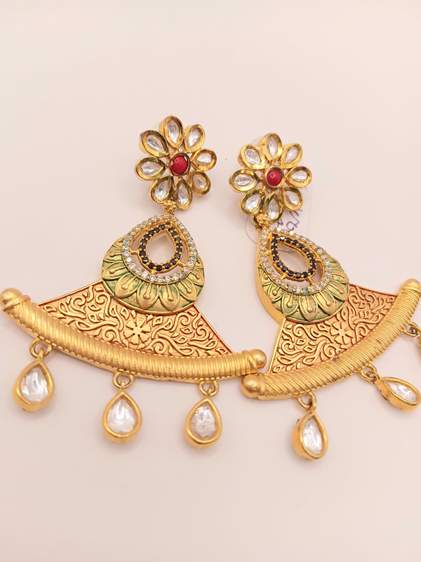 92.5 pure crescent silver jhumka
