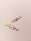 Fish-shaped pendants