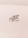 Silver Dragonfly Brooch