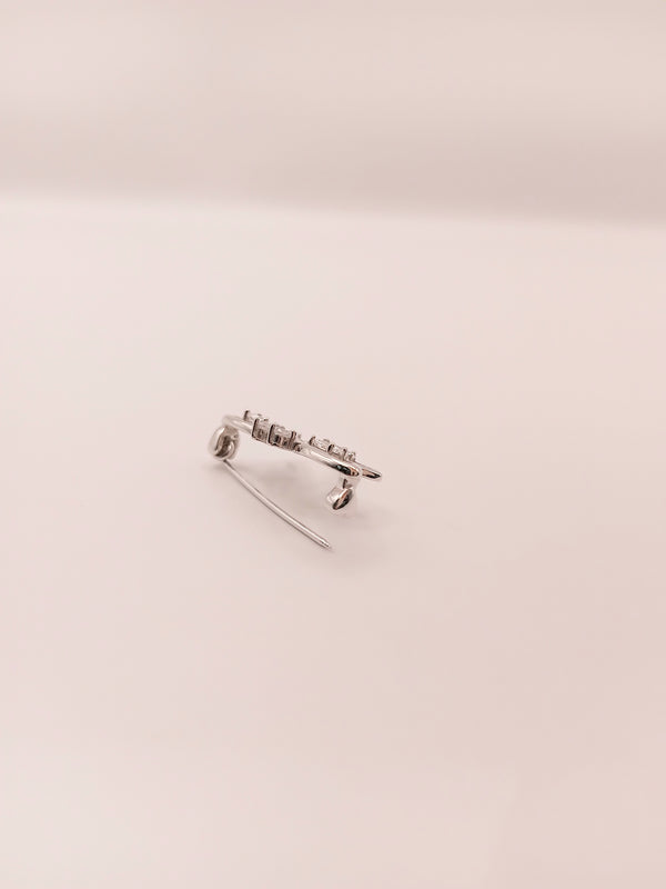 Silver Dragonfly Brooch