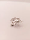92.5 Silver Pearl Brooch
