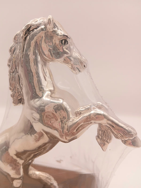 999 Silver Elegant Horse