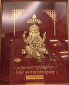 Gold Foil Ganesh (100%GOLD FOIL)