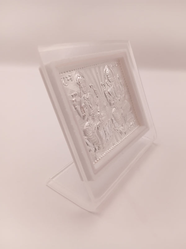 999 Silver Maa Lakshmi and Lord Ganesha