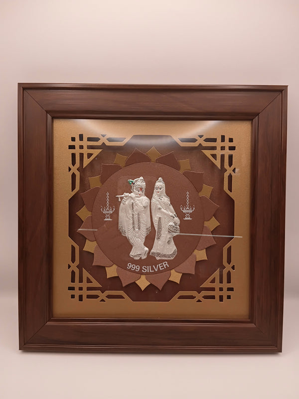 999 Silver of Radha Krishna