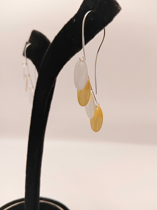 Silver Climber earrings