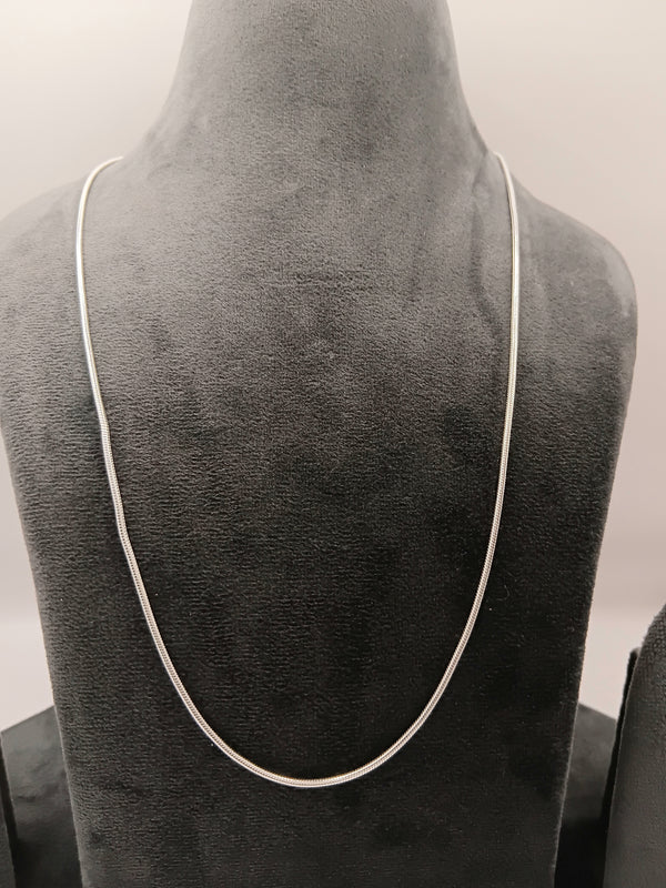 92.5 Silver Fox tail chain