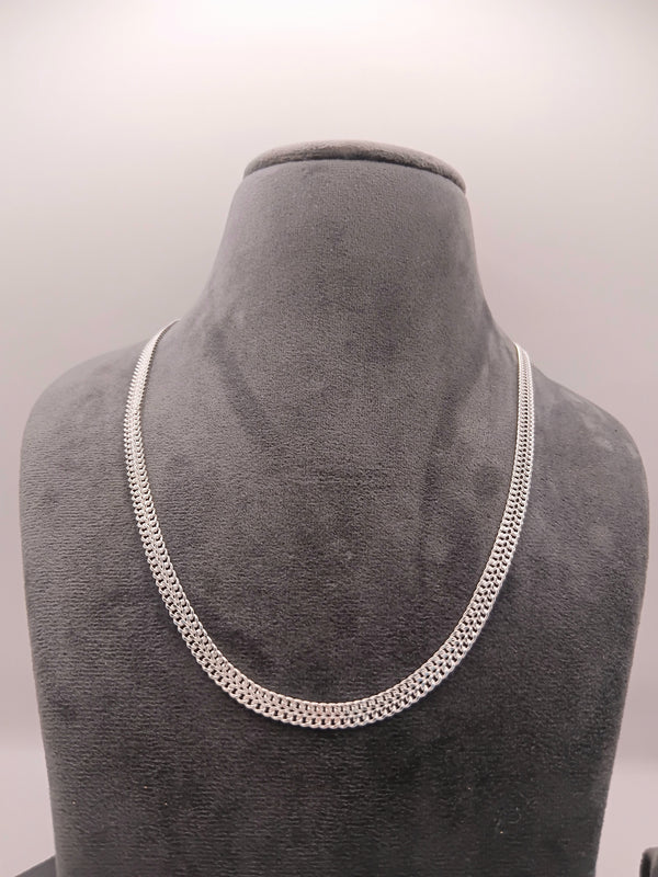 92.5 Silver Elegance Bismark chain