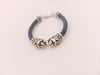 Twin Tiger silver baby bracelet