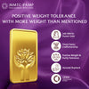 Gold 999.9 Minted Bar Lotus Certicard QR