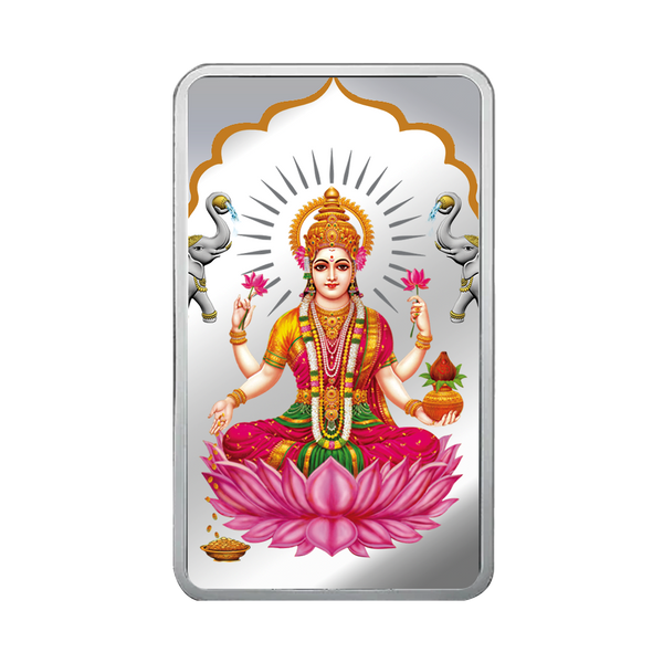 20 GM Minted Bar Laxmi Colored Card