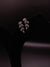 Elegant leafy stud earring