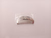 999 silver carved floral comb