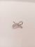 Radiant Silver Bow Brooch