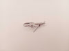 Lustrous Silver Flora Brooch