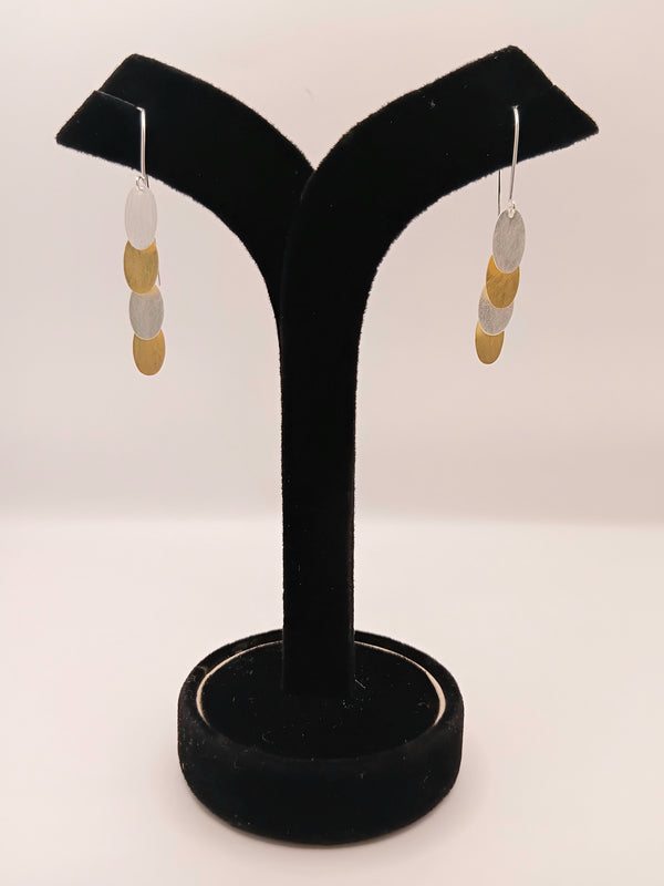 Silver Climber earrings